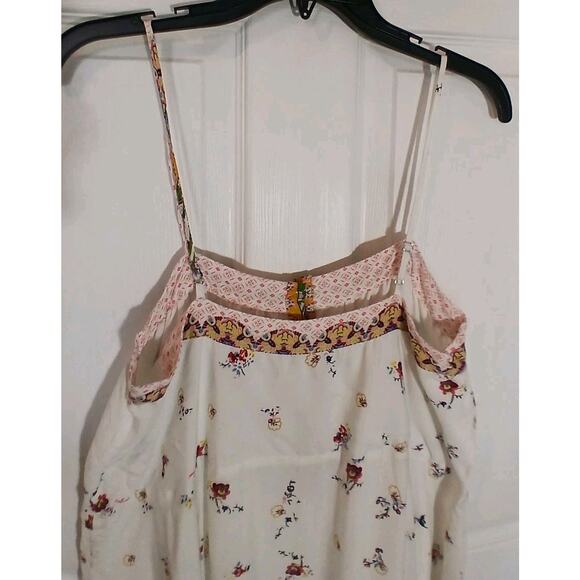 Davi & Dani Women’s Flowy Maxi Floral Dress Pockets Small Adj Spaghetti Straps - Picture 5 of 10